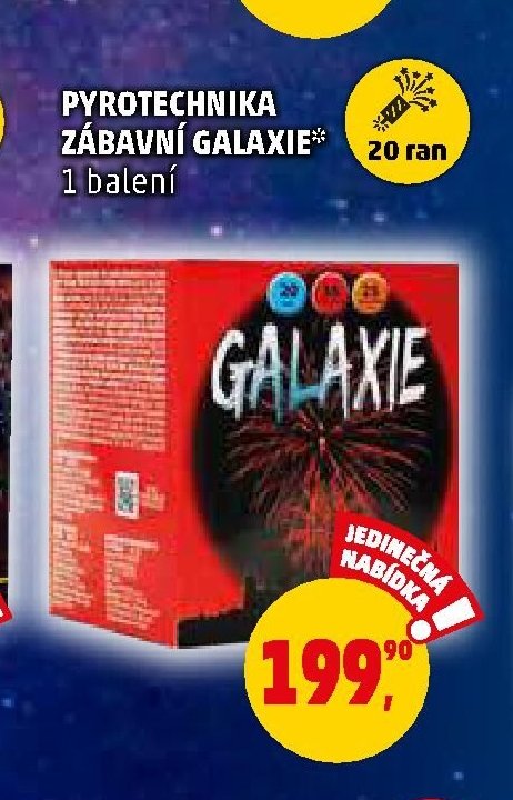 PYROTECHNIKA ZÁBAVNÍ GALAXIE