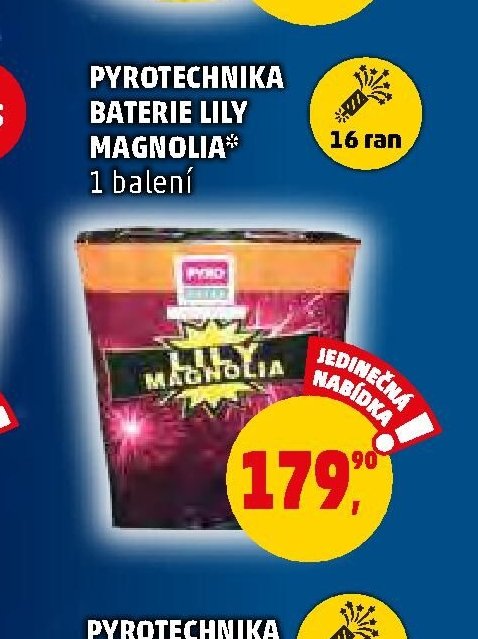 PYROTECHNIKA BATERIE LILY MAGNOLIA