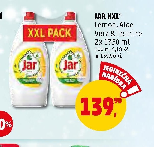 JAR XXL* Lemon, Aloe Vera & Jasmine