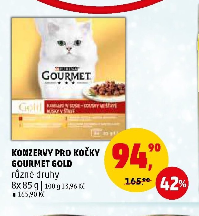 KONZERVY PRO KOČKY GOURMET GOLD