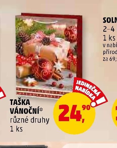 TAŠKA VÁNOČNÍ*