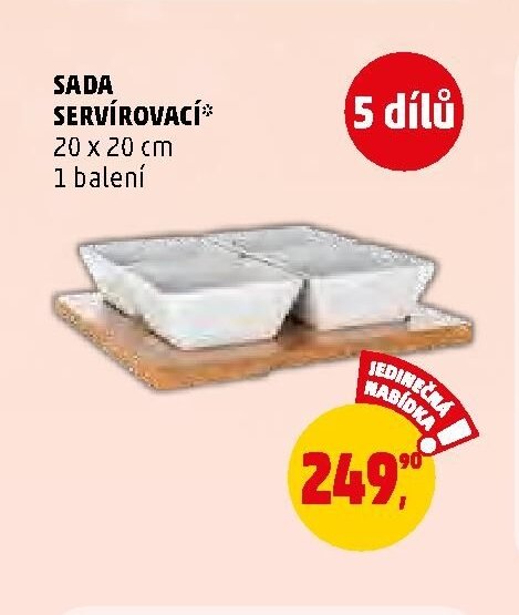 SADA SERVÍROVACÍ