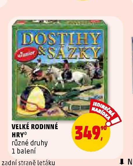 VELKÉ RODINNÉ HRY
