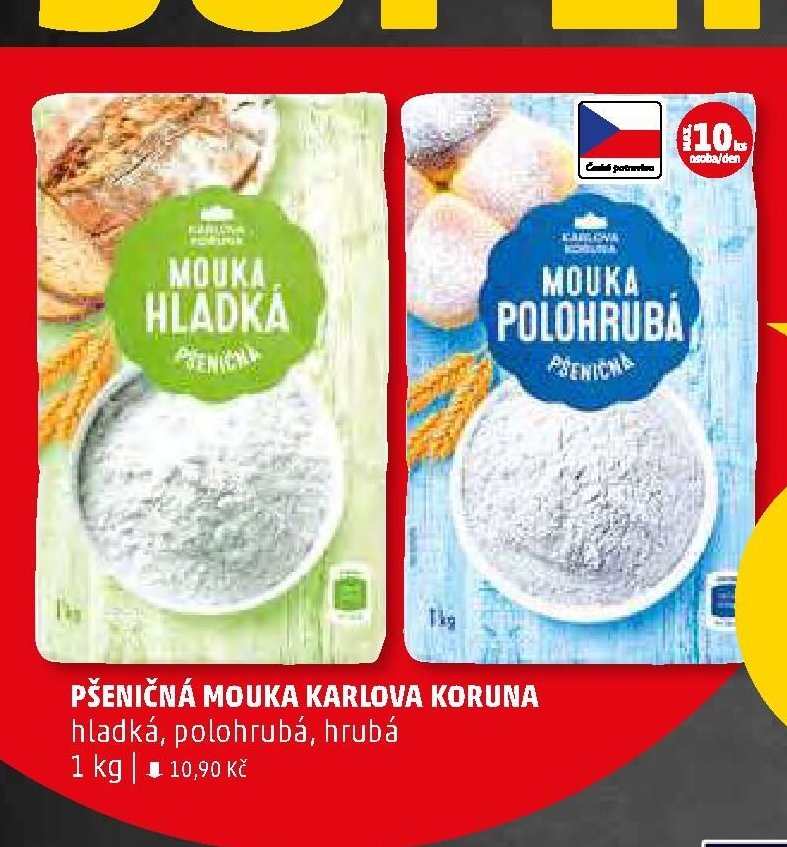 Pšeničná mouka Karlova Koruna