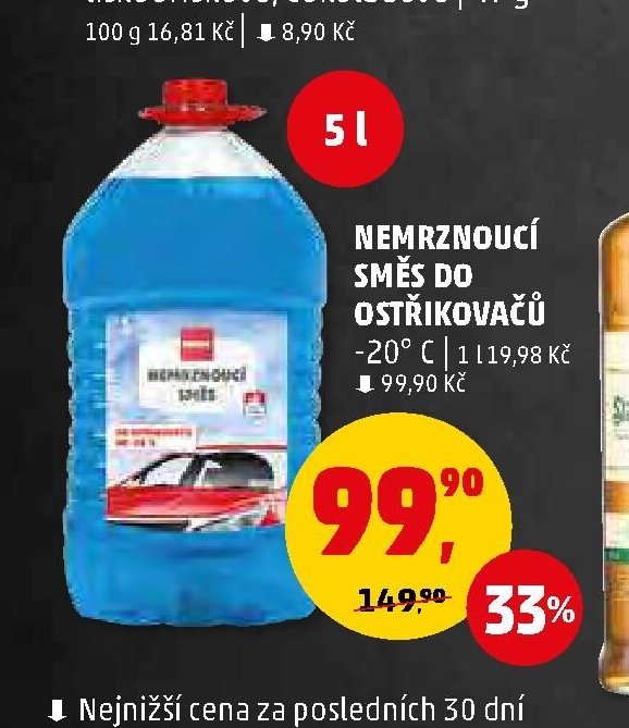 Nemrznoucí směs do ostřikovačů