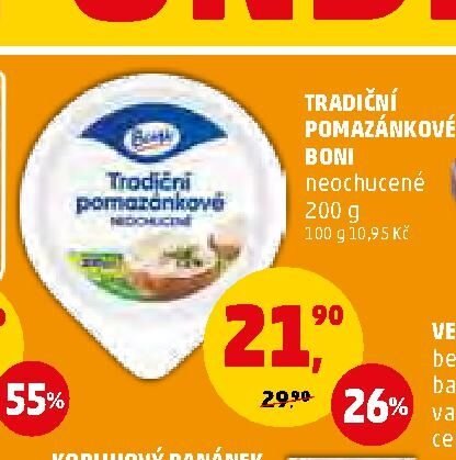 Tradiční pomazánkové Boni