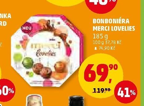 Bonboniéra Merci Lovelies