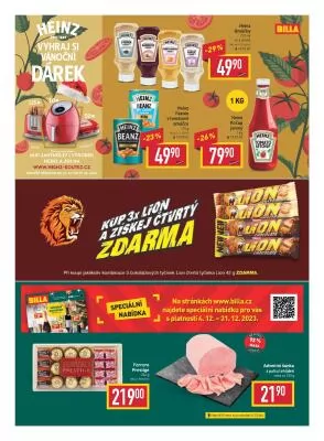 akční leták BILLA 13.12.2023-24.12.2023