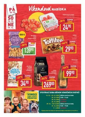 akční leták BILLA 13.12.2023-24.12.2023