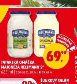 Tatarská omáčka, majonéza Hellmann's