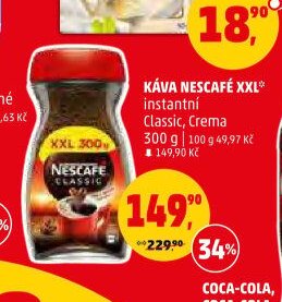 Káva Nescafé XXL