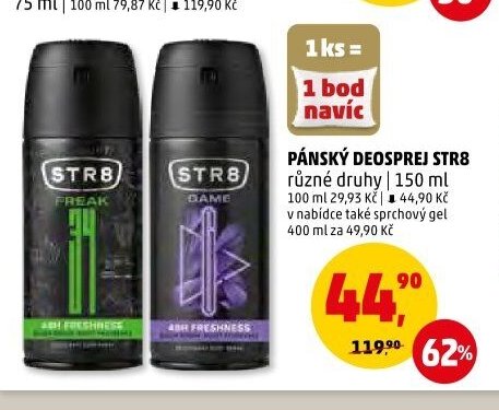 PÁNSKÝ DEOSPREJ STR8