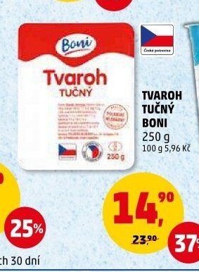 TVAROH TUČNÝ BONI 250 g