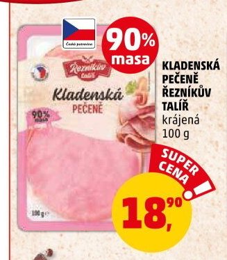 Kladenská pečeně Řezníkův talíř