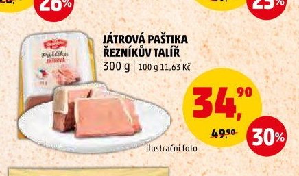 Játrová paštika Řezníkův talíř