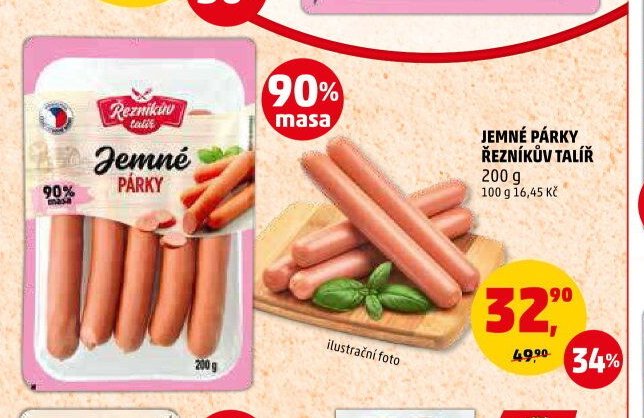 JEMNÉ PÁRKY ŘEZNÍKŮV TALÍŘ