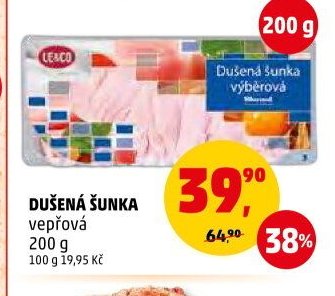 DUŠENÁ ŠUNKA