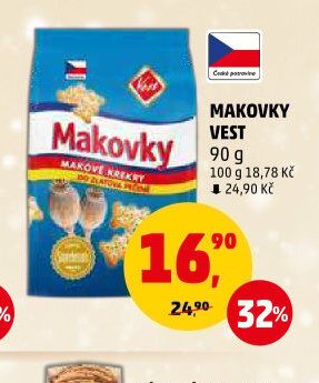 MAKOVKY VEST 90 g