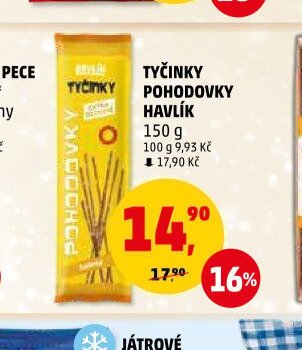 TYČINKY POHODOVKY HAVLÍK 150 g