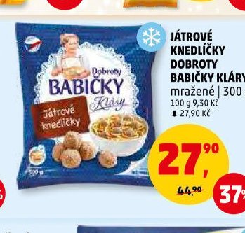 JÁTROVÉ KNEDLÍČKY DOBROTY BABIČKY KLÁRY 300 g