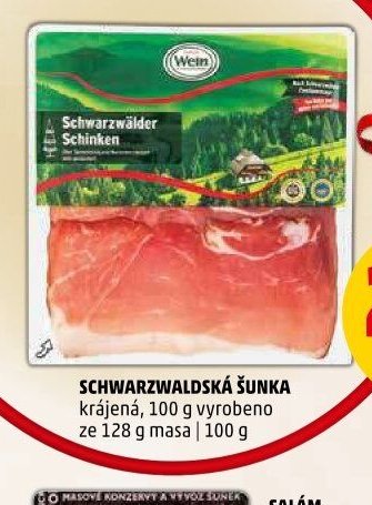 SCHWARZWALDSKÁ ŠUNKA