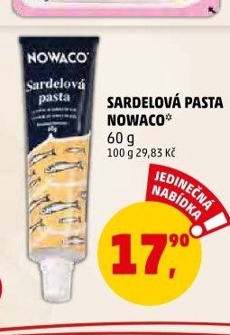 SARDELOVÁ PASTA NOWACO