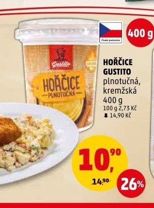 HOŘČICE GUSTITO