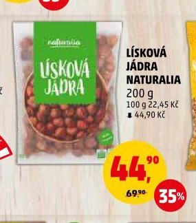 LÍSKOVÁ JÁDRA NATURALIA