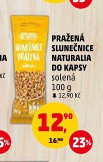PRAŽENÁ SLUNEČNICE NATURALIA DO KAPSY