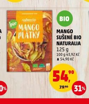 MANGO SUŠENÉ BIO NATURALIA