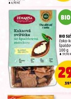 Bio sušenky Zemanka