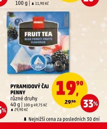 Pyramidový čaj Penny