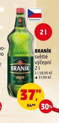 Braník světlé výčepní 2 l