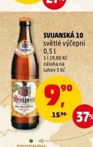 Svijanská 10 světlé výčepní 0,5 l