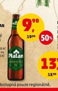 Platan 11 světlý ležák 0,5 l