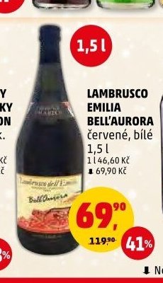 LAMBRUSCO EMILIA BELL'AURORA