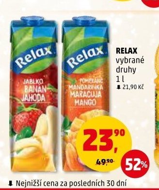 RELAX vybrané druhy 1 l