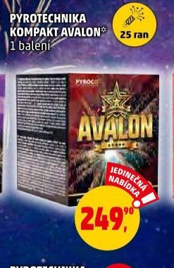PYROTECHNIKA KOMPAKT AVALON