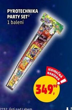 PYROTECHNIKA PARTY SET