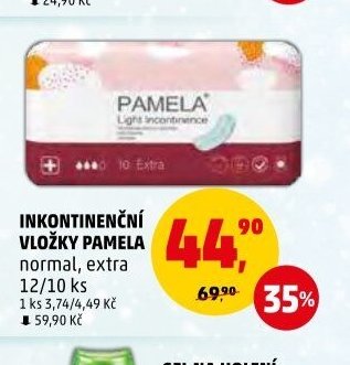 INKONTINENČNÍ VLOŽKY PAMELA
