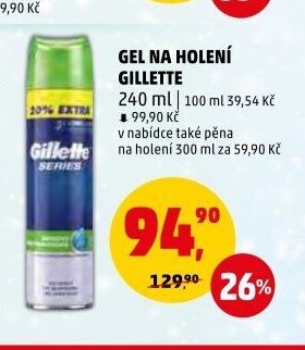GEL NA HOLENÍ GILLETTE