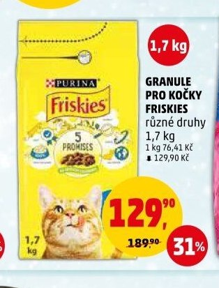 GRANULE PRO KOČKY FRISKIES