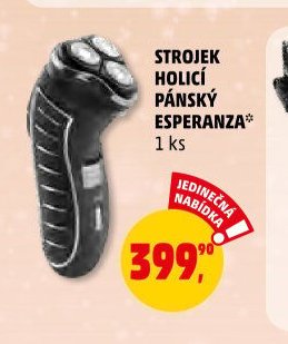 Strojek holicí pánský Esperanza