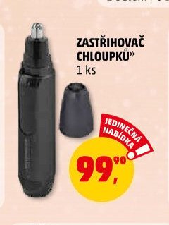 Zastřihovač chloupků