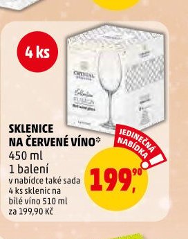 SKLENICE NA ČERVENÉ VÍNO