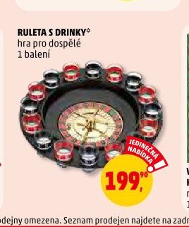 RULETA S DRINKY