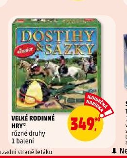 VELKÉ RODINNÉ HRY