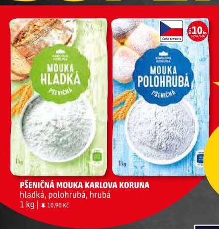 Pšeničná mouka Karlova Koruna