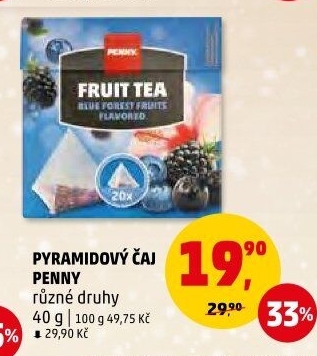 Čaj Penny - pyramidový