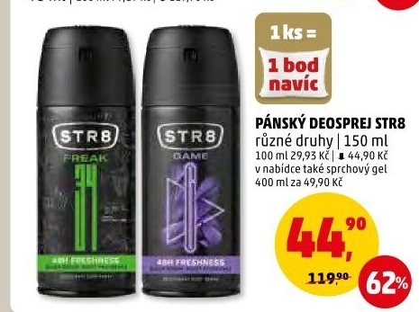 Deodorant sprej pánský STR8